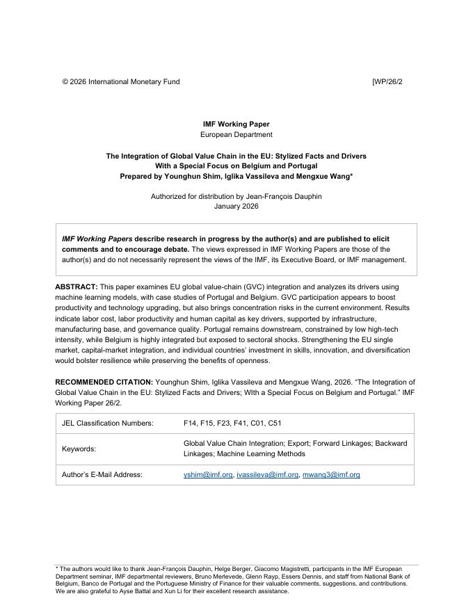 国际货币基金组织：欧盟全球价值链一体化：典型事实和驱动因素（英文版）_第2页