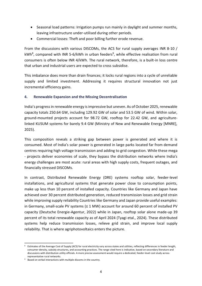 印度国际经济关系研究理事会（ICRIER）：将农民从安纳达塔转变为乌尔贾达塔：农业光伏作为印度能源转型和农村生计的双重用途解决方案（英文版）_第10页