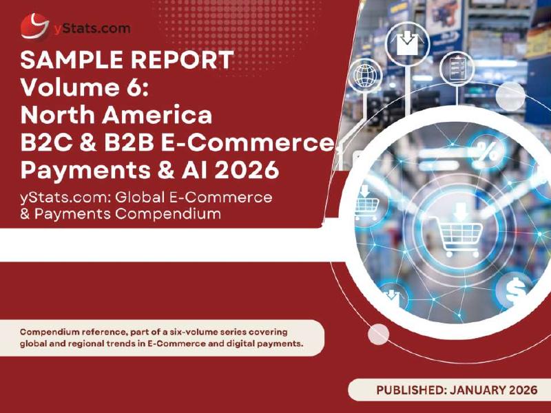 yStats：2026年全球汇编：第6卷北美B2C和B2B电子商务、支付和人工智能报告（英文版）