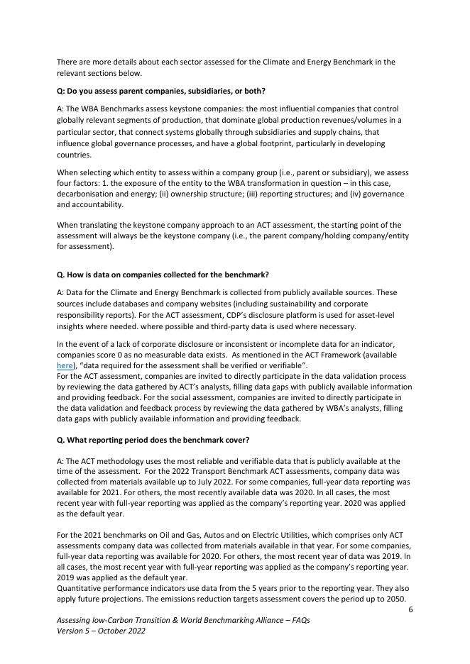 世界基准联盟（WBA）：2022年运输基准：技术常见问题报告（英文版）_第6页