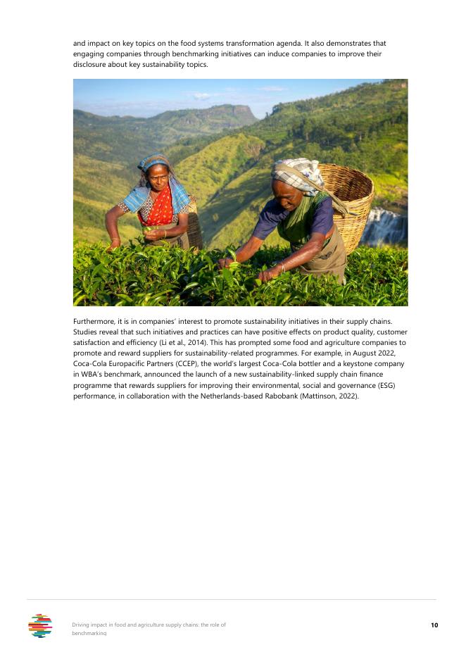 世界基准联盟（WBA）：2022年基准管理在食品和农业供应链中的作用报告（英文版）_第10页