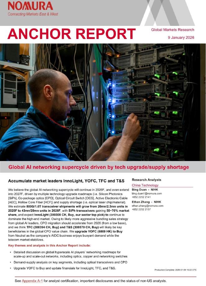 NOAAURA：2025年全球人工智能网络超级周期：由技术升级供应短缺驱动报告（英文版）