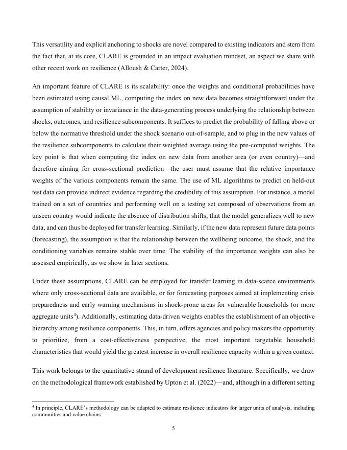 世界银行：CLARE：一种用于韧性估计的因果机器学习方法（英文版）_第7页