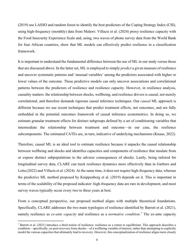 世界银行：CLARE：一种用于韧性估计的因果机器学习方法（英文版）_第10页