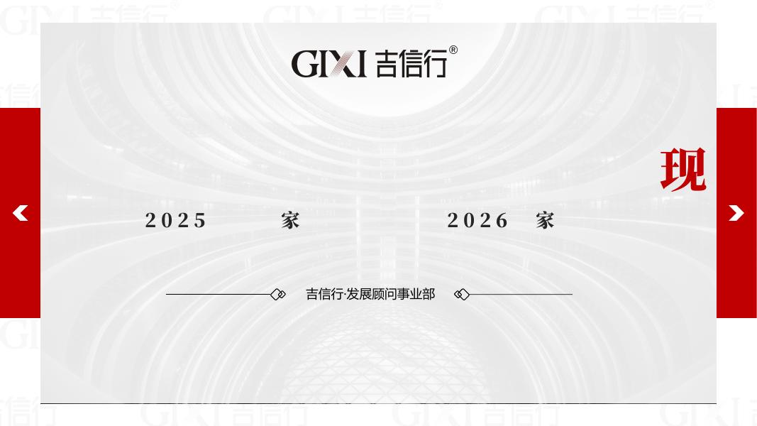 吉信行：2025年成都房地产市场年报海报