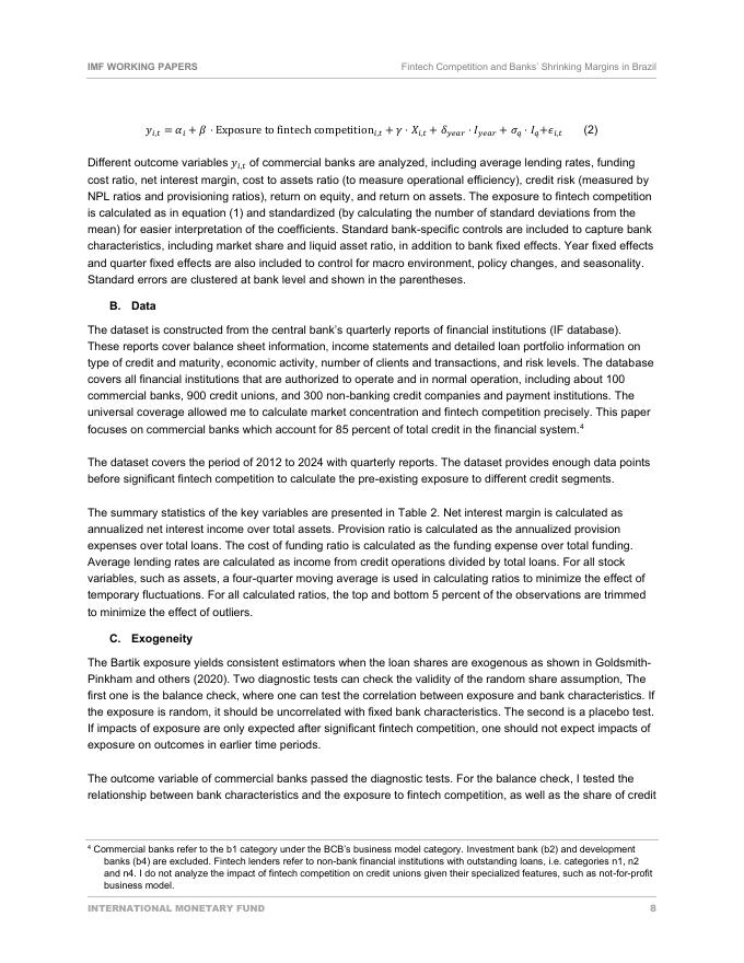 国际货币基金组织：巴西金融科技竞争与银行利润率下降（英文版）_第10页