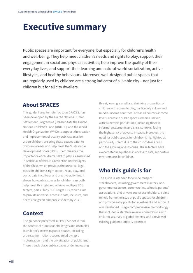 WHO世界卫生组织：2026年为儿童创造城市公共空间指南报告（英文版）_第9页