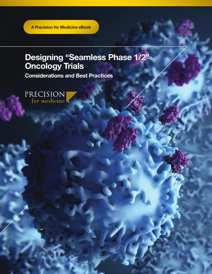 劲准Precision：2025年无缝1/2期肿瘤试验设计的考量与实践白皮书（英文版）