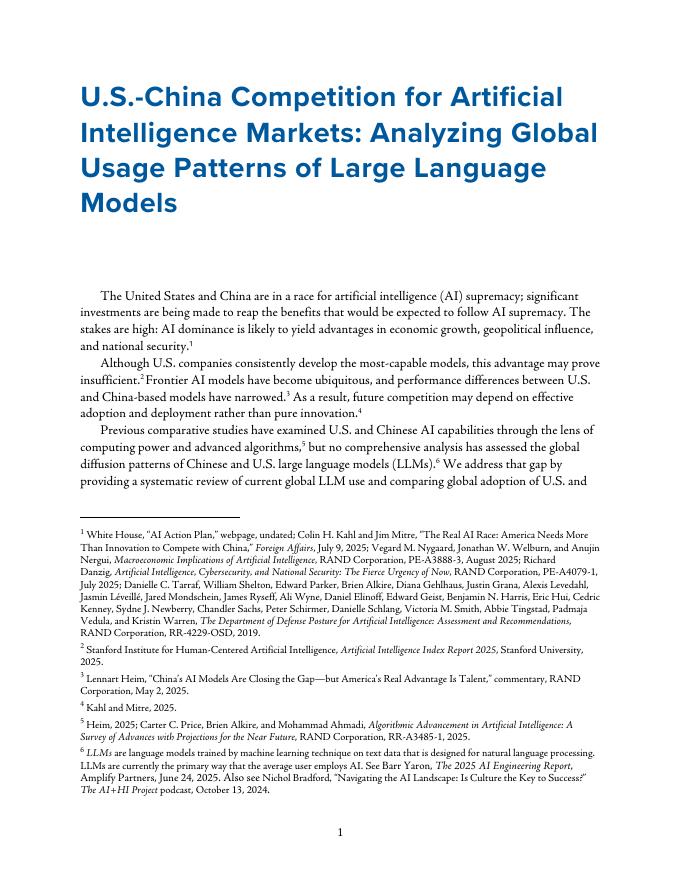 Rand兰德：2026年美中竞争人工智能市场报告（英文版）_第8页