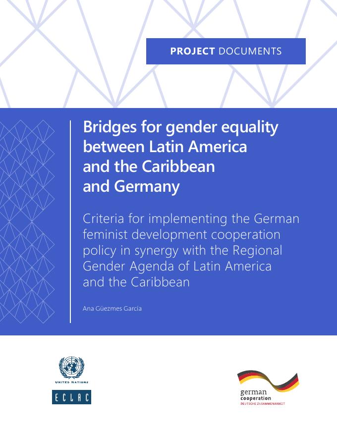 拉丁美洲经济委员会：2026年拉丁美洲和加勒比地区与德国之间的性别平等桥梁报告（英文版）海报
