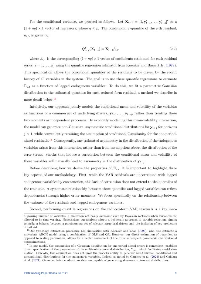 欧洲央行：风险增长的结构性驱动因素：来自VAR量化回归方法的见解（英文版）_第10页