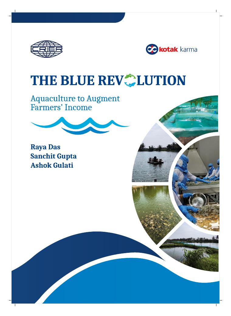 印度国际经济关系研究理事会（ICRIER）：2026年蓝色革命：水产养殖以增加农民收入报告（英文版）海报