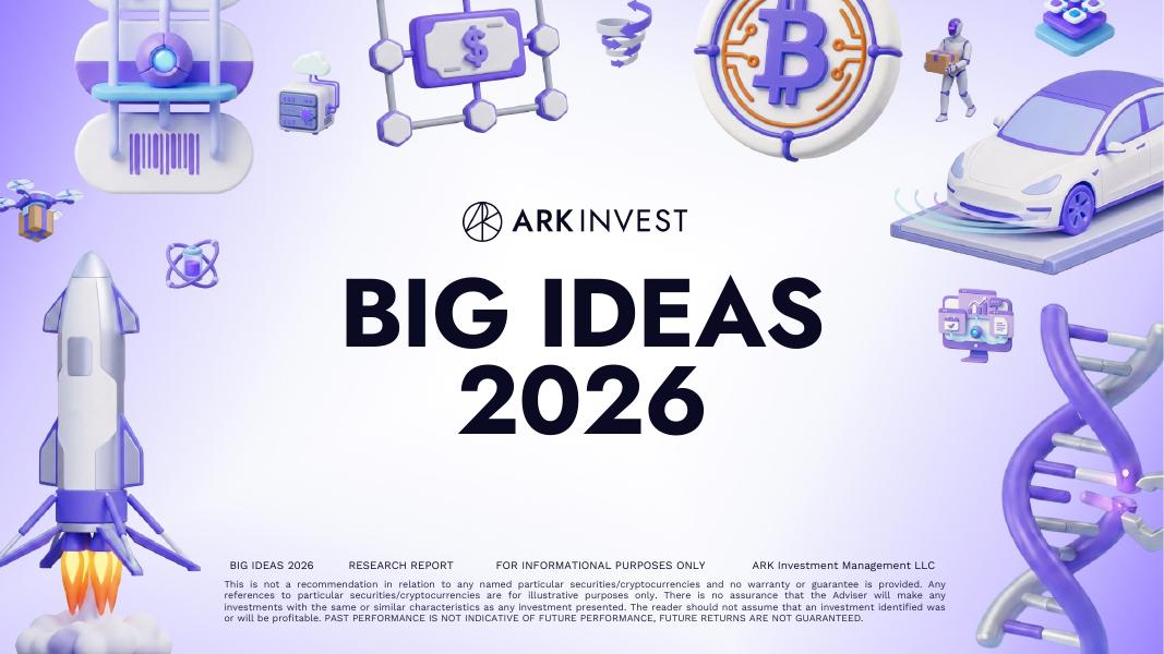 方舟投资（ARK Invest）：Big Ideas 2026年度投研报告（英文版）海报