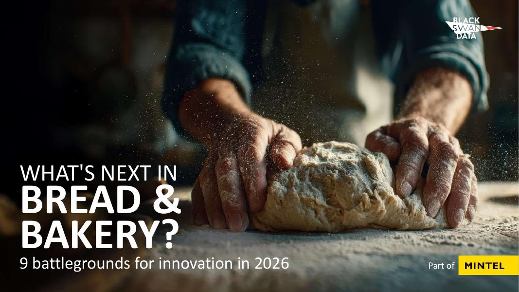 黑天鹅数据&英敏特：美国面包与烘焙行业未来展望报告：2026年九大创新竞争领域（英文版）海报