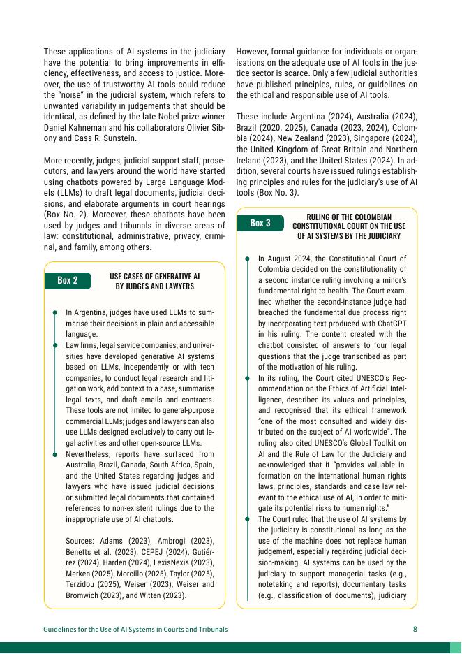 联合国教科文组织：2025年法院和法庭人工智能（AI）系统使用指南报告（英文版）_第8页
