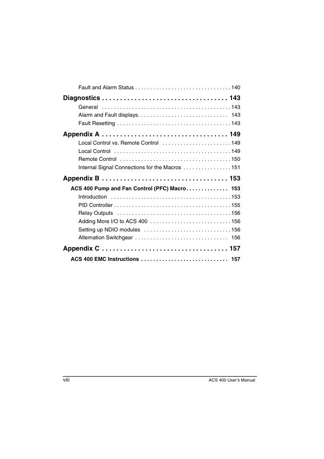 Drive Low Voltage AC Drives ACS 400 User’s Manual_第10页
