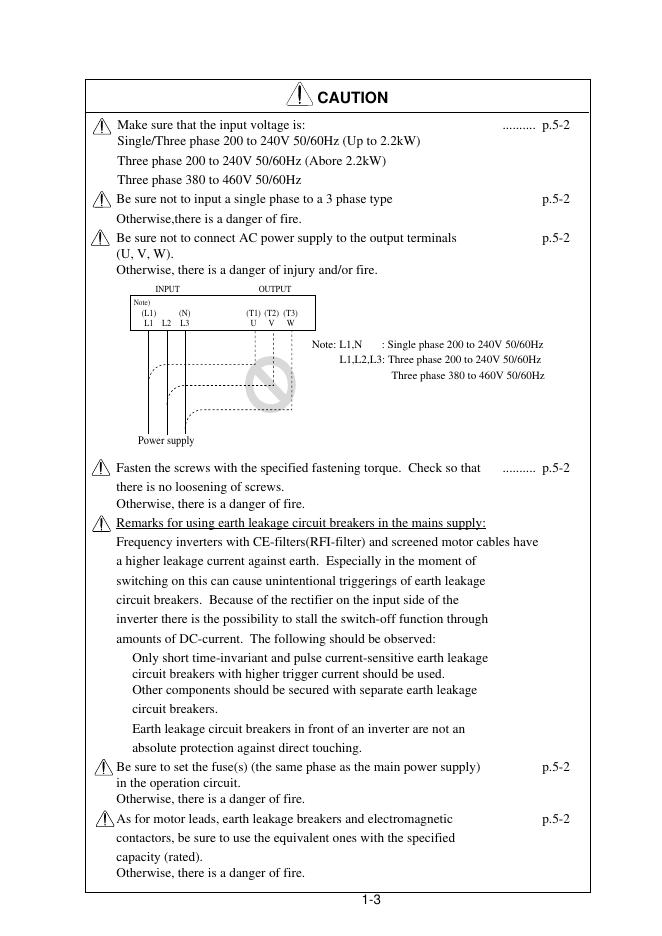 Sunitomo Heavy Industries HF-320 Series Instructions_第9页