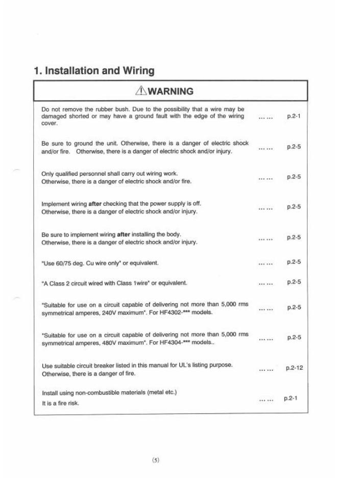Sumitomo HF-430 Operating and Maintenance Manual_第6页