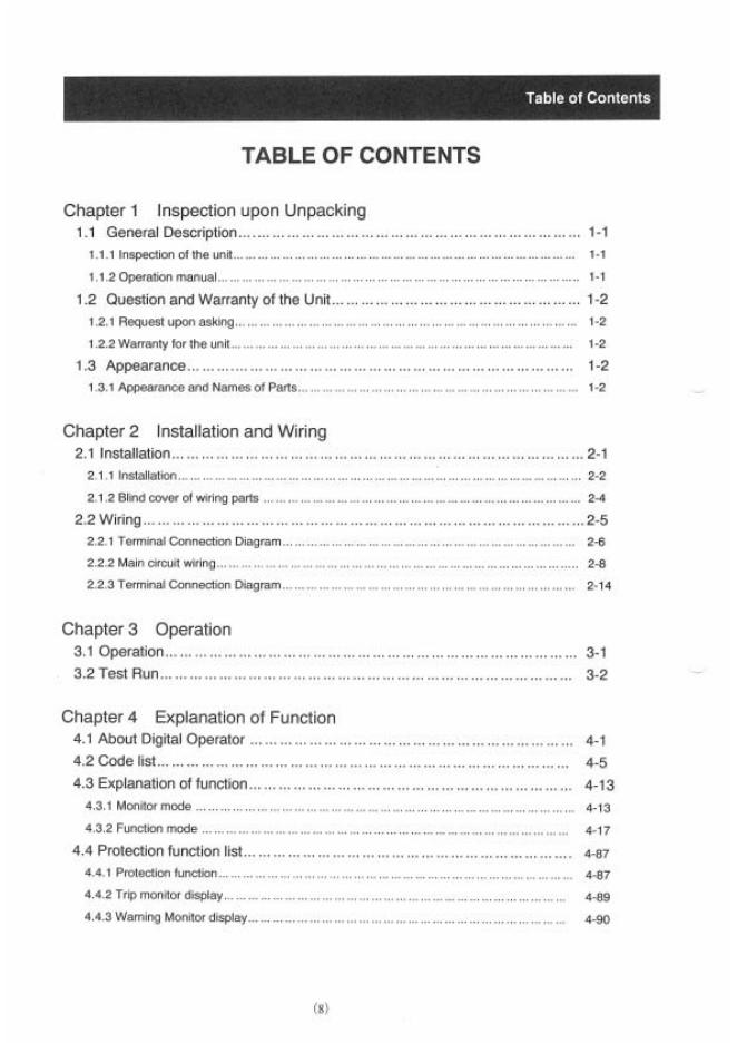 Sumitomo HF-430 Operating and Maintenance Manual_第9页