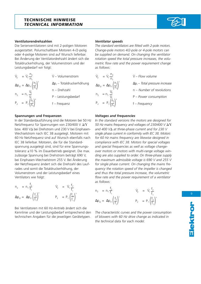 Elektror-airsystems gmbh 技术资料（德）_第9页