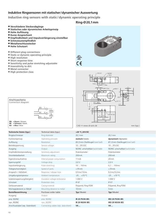 Di soric-sensors 技术资料（德）_第10页