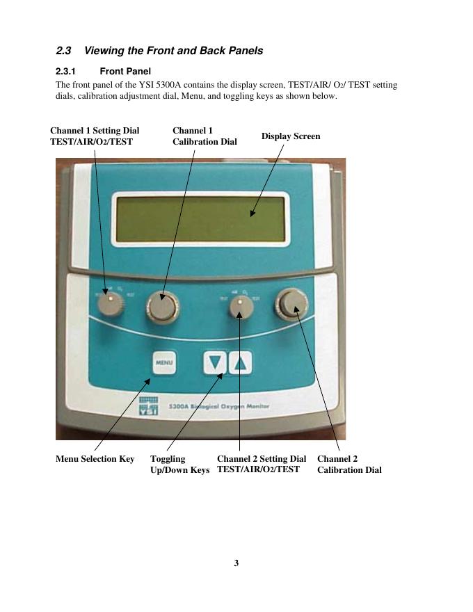 YSI 5300A Operations Manual_第7页