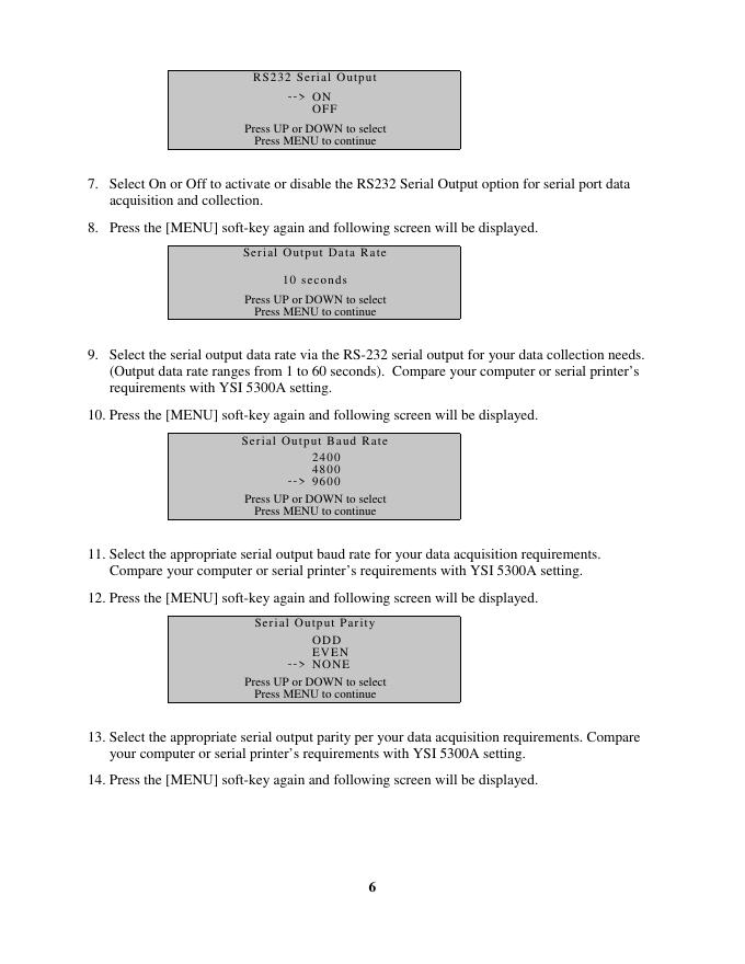 YSI 5300A Operations Manual_第10页