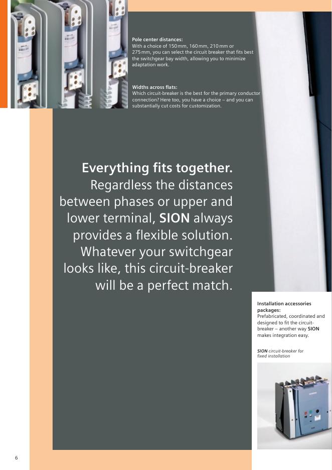 SIEMENS SION vacuum circuit-breaker_第6页