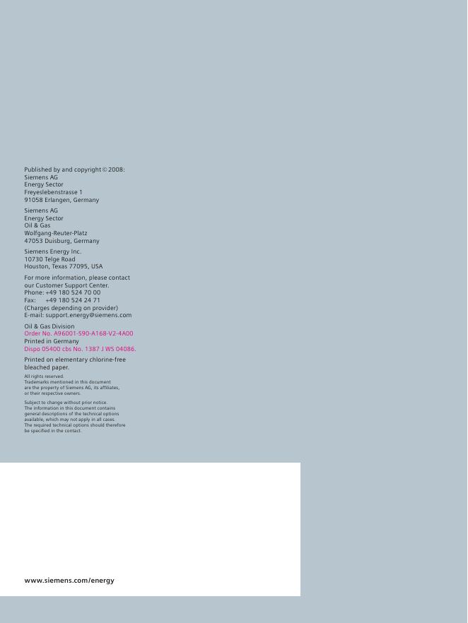 SIEMENS Industrial Steam Turbines_第8页