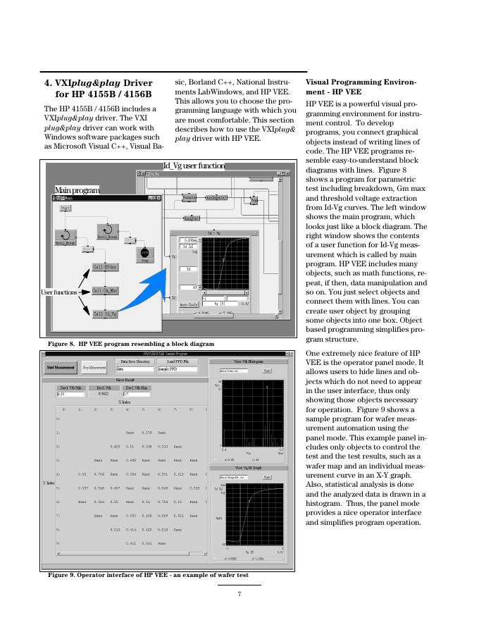 HP 4155B/4156B New Semiconductor Parameter Analyzers_第7页