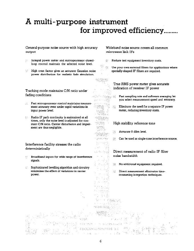 HEWLETT PACKARD 3708A Noise and Interference TECHNICAL DATA_第6页