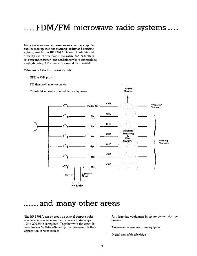 HEWLETT PACKARD 3708A Noise and Interference TECHNICAL DATA_第9页