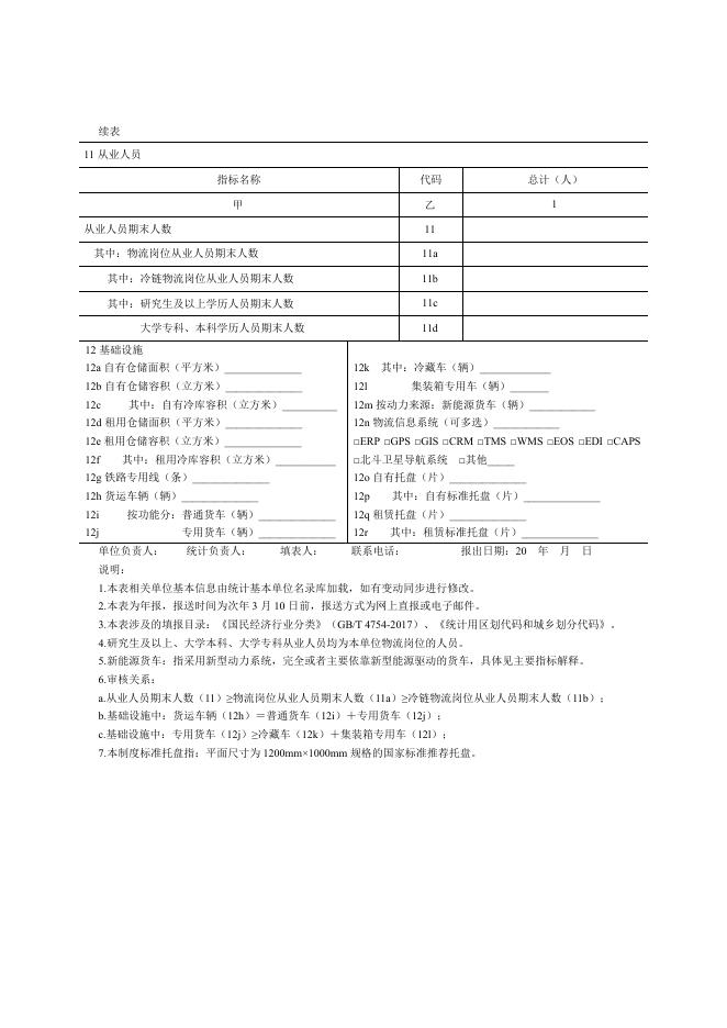 国家发改委：2025社会物流统计调查制度_第8页