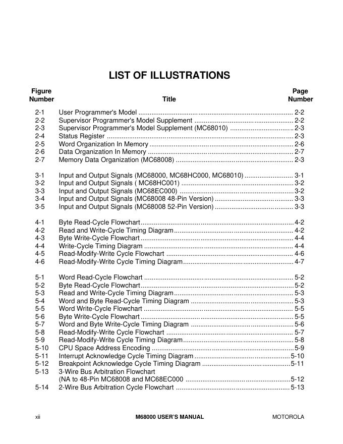 MOTOROLA M68000 8-/16-/32-Bit Microprocessors User’s Manual_第7页