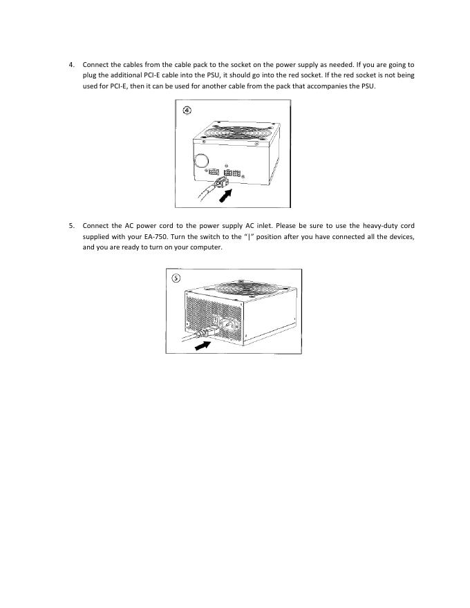 EARTHWATTS 750-WATT POWER SUPPLY USER’S MANUAL_第6页