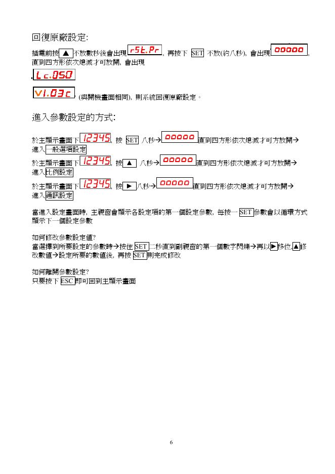 JMC-228 使用說明書_第6页