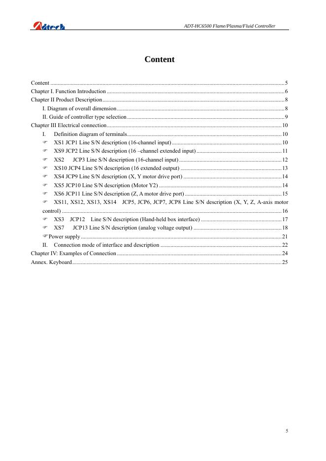 Adtech ADT-HC6500 USER MANUAL_第6页