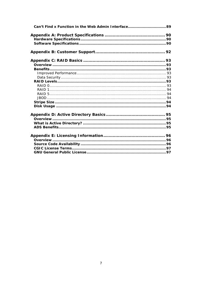 Thecus N3200 User’s Manual_第7页