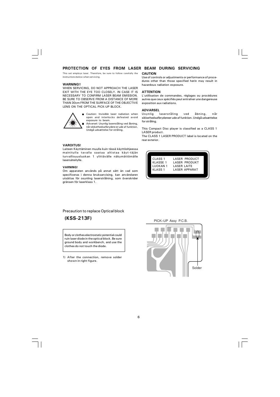 aiwa NSX-AK772 HC SERVICE MANUAL_第6页