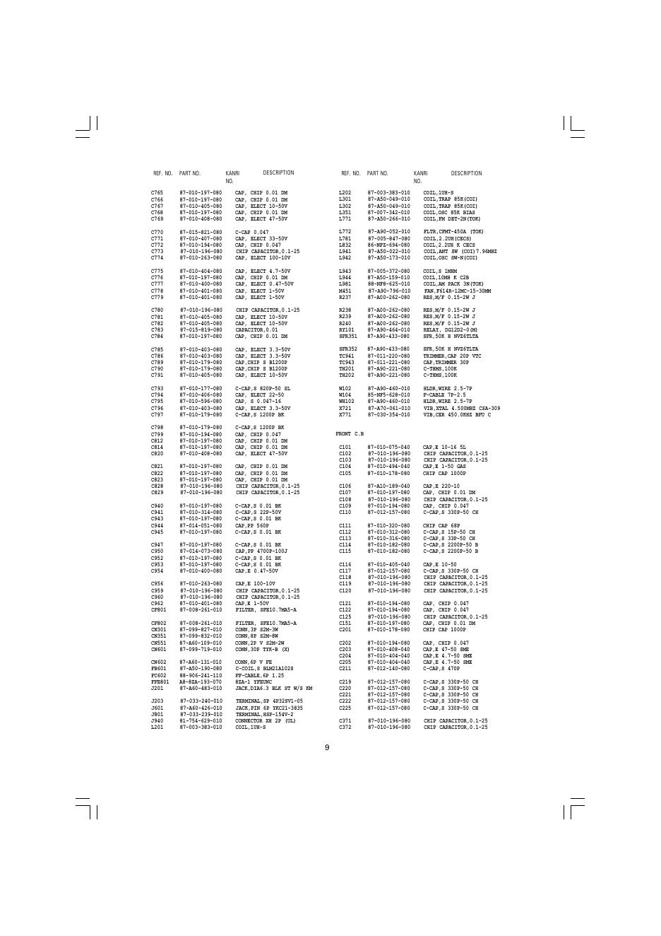 aiwa NSX-AK772 HC SERVICE MANUAL_第9页