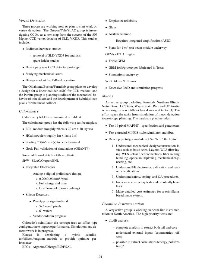 The SILICON DETECTOR (SiD) and LINEAR COLLIDER DETECTOR R&D in ASIA and NORTH AMERICA_第7页