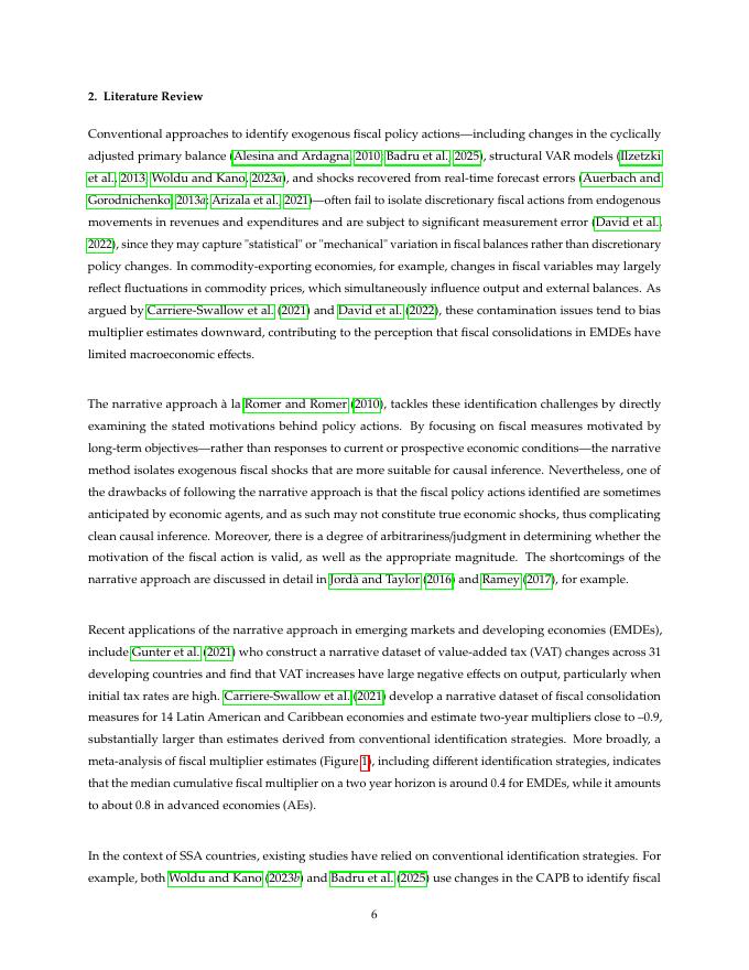 国际货币基金组织：撒哈拉以南非洲的财政乘数叙述（英文版）_第6页