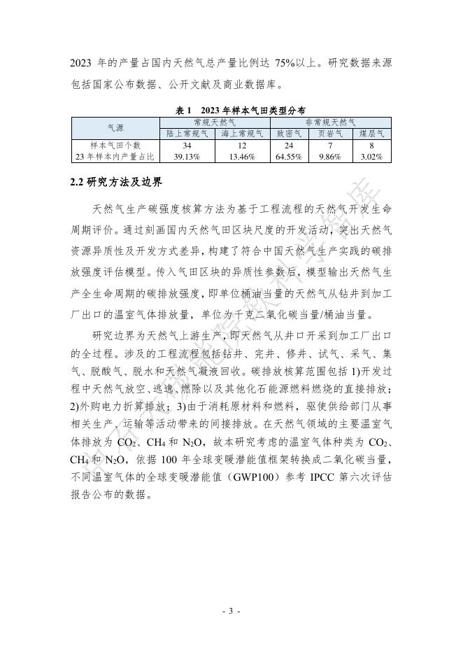 中国石油大学：2024年迈向“双碳”研究系列报告-中国国内天然气生产碳排放强度指数_第6页