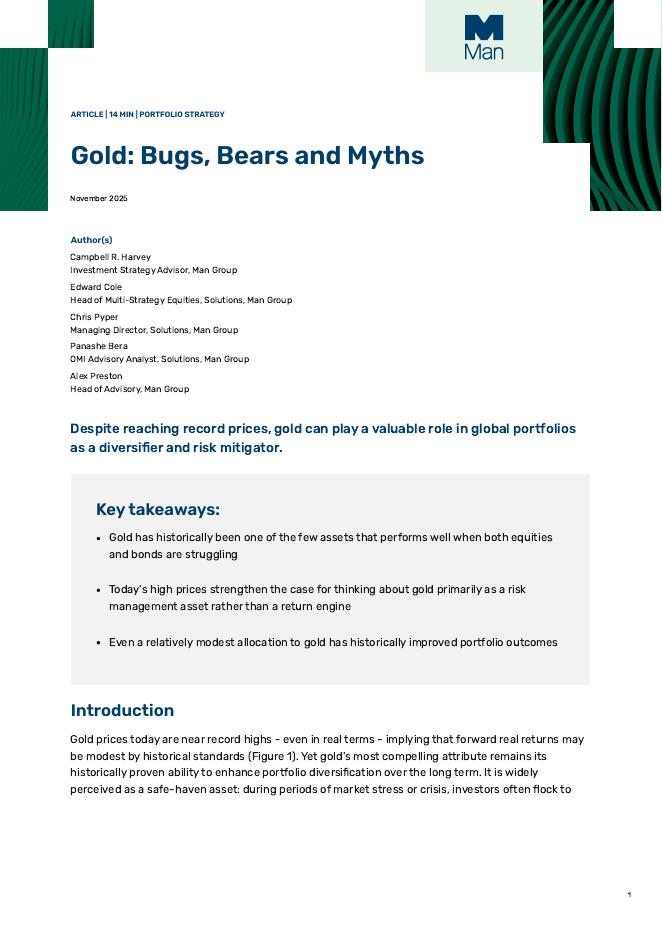 Man：黄金：多头、空头与迷思（英文版）海报
