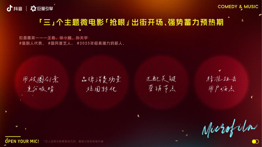2026年抖音年货节整合营销IP《2026开麦吧》方案_第8页