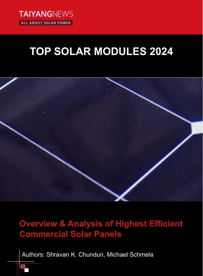 TaiyangNews：2024年顶级太阳能组件报告（英文版）