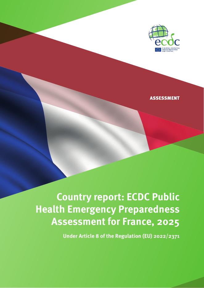 欧洲疾控中心：法国国家报告-2025年欧洲疾病控制和预防中心公共卫生应急准备评估（英文版）海报