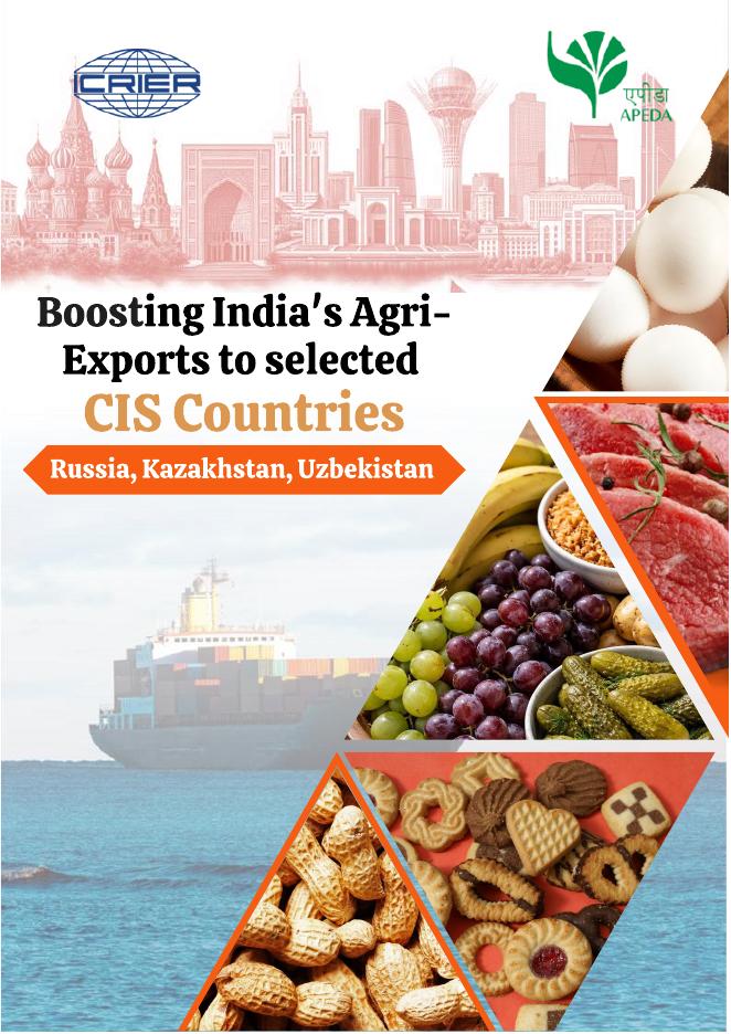 印度国际经济关系研究理事会（ICRIER）：2026年促进印度向选定独联体国家的农产品出口：俄罗斯、哈萨克斯坦、乌兹别克斯坦报告（英文版）海报