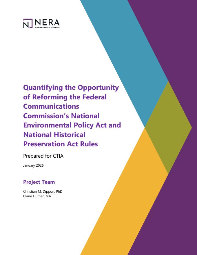 NERA：2026年无线许可改革将节省数十亿沙速部署报告（英文版）海报