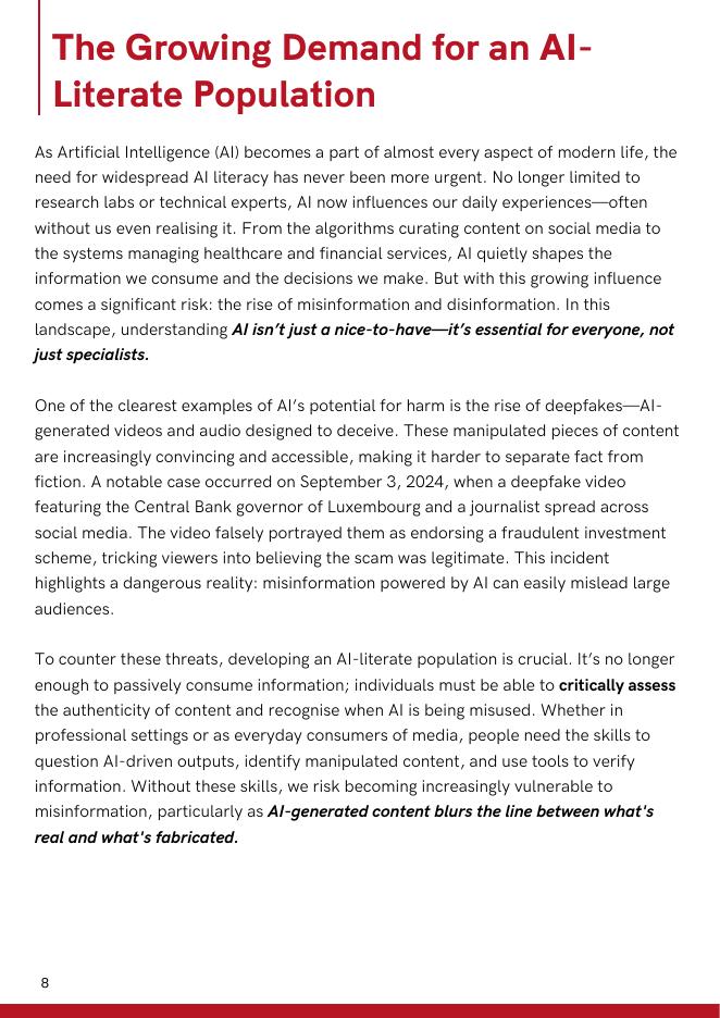 CFTE：2025年AI素养白皮书：理解与实施人工智能素养（英文版）_第8页